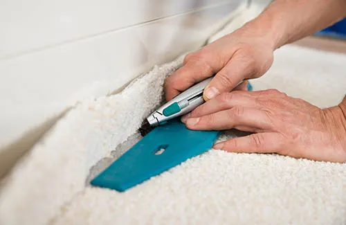 Carpet fitters